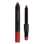 Trestique Matte Color & Shiny Balm Lip Crayon - Chile Red & Sangiovese Balm