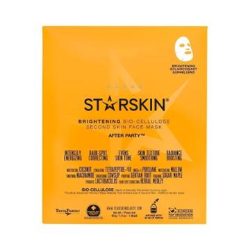B-glowing After Party&trade; Coconut Bio-cellulose Second Skin Brightening Face Mask
