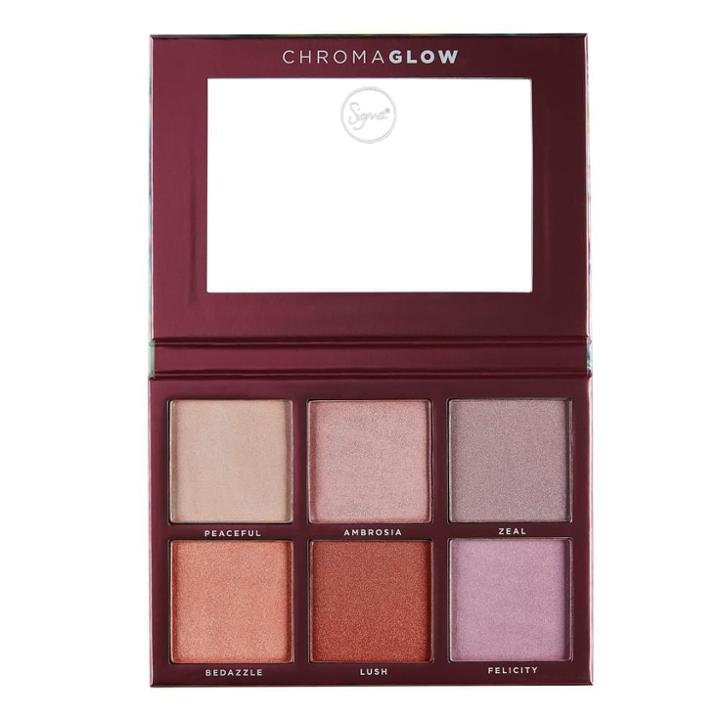 B-glowing Chroma Glow Shimmer + Highlight Palette