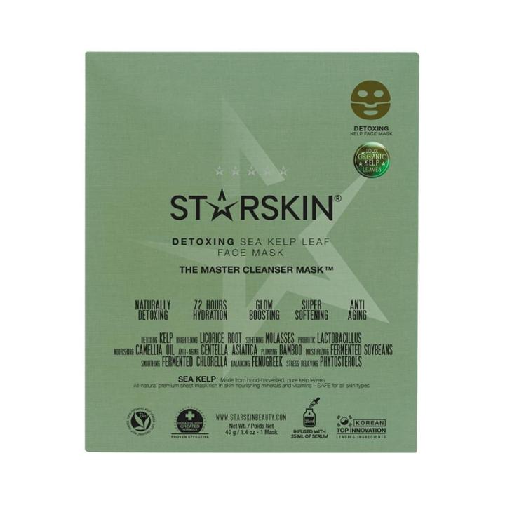 B-glowing The Master Cleanser Mask&trade; Detoxing Sea Kelp Leaf Face Mask