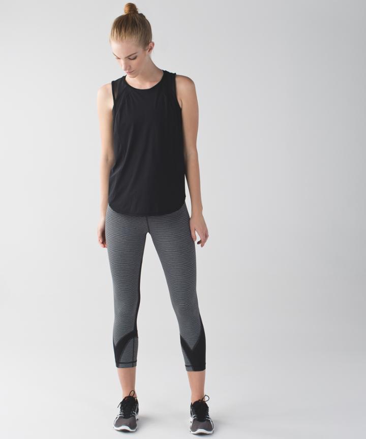 Lululemon Run: Inspire Crop Ii (mesh)