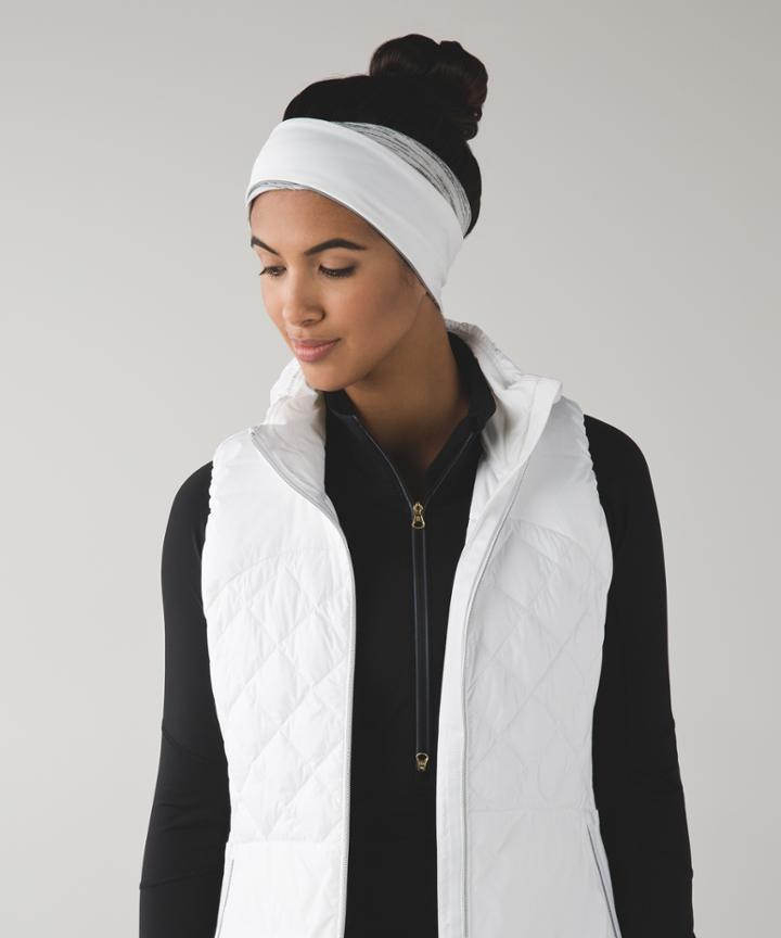 Lululemon Run And Done Ear Warmer *softshell