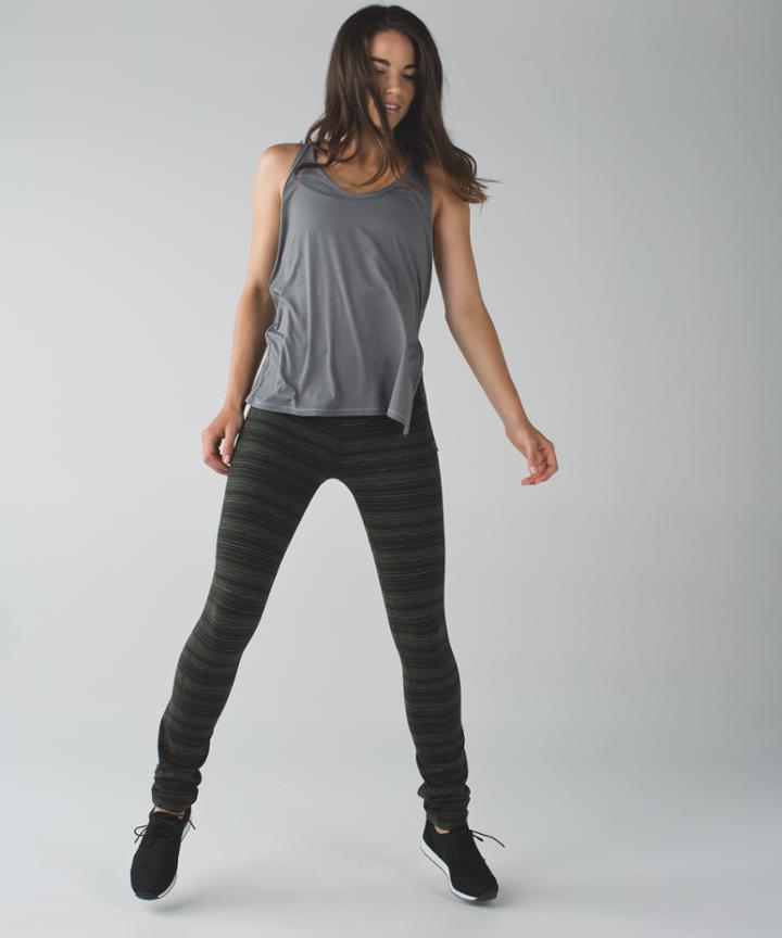 Lululemon Skinny Groove Pant Ii (roll Down) *full-on Luon