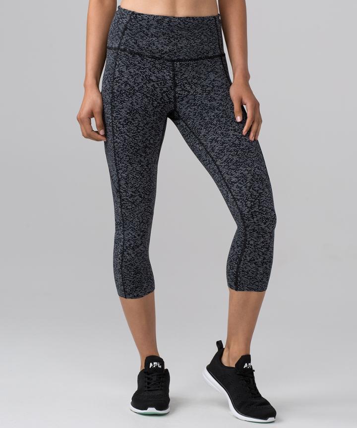 Lululemon Fast & Free Crop Ii *nulux 19