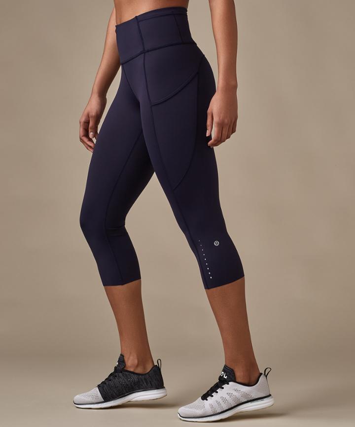 Lululemon Fast & Free Crop *nulux 19