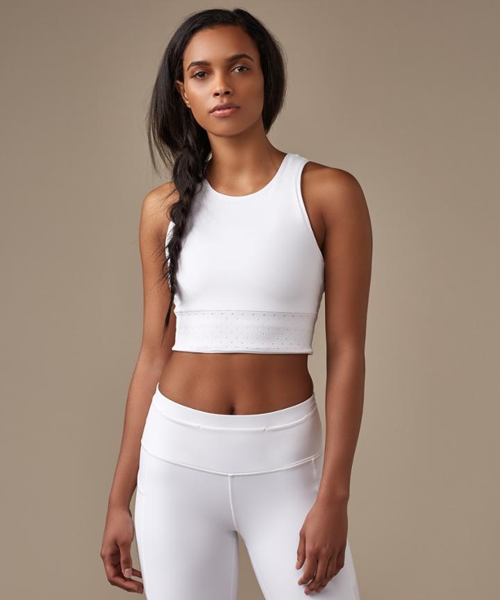 Lululemon Mind Over Miles Crop Top