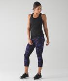 Lululemon Pace Rival Crop *full-on Luxtreme 22