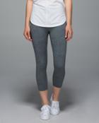 Lululemon Wunder Under Crop Ii (roll Down) *full-on Luon