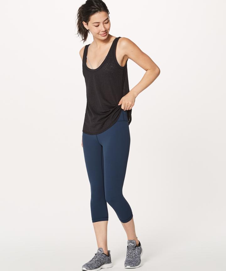 Lululemon Hint Of Sheer Singlet