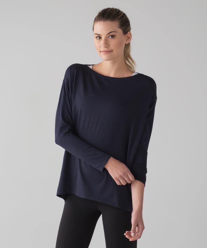 Lululemon Back In Action Long Sleeve