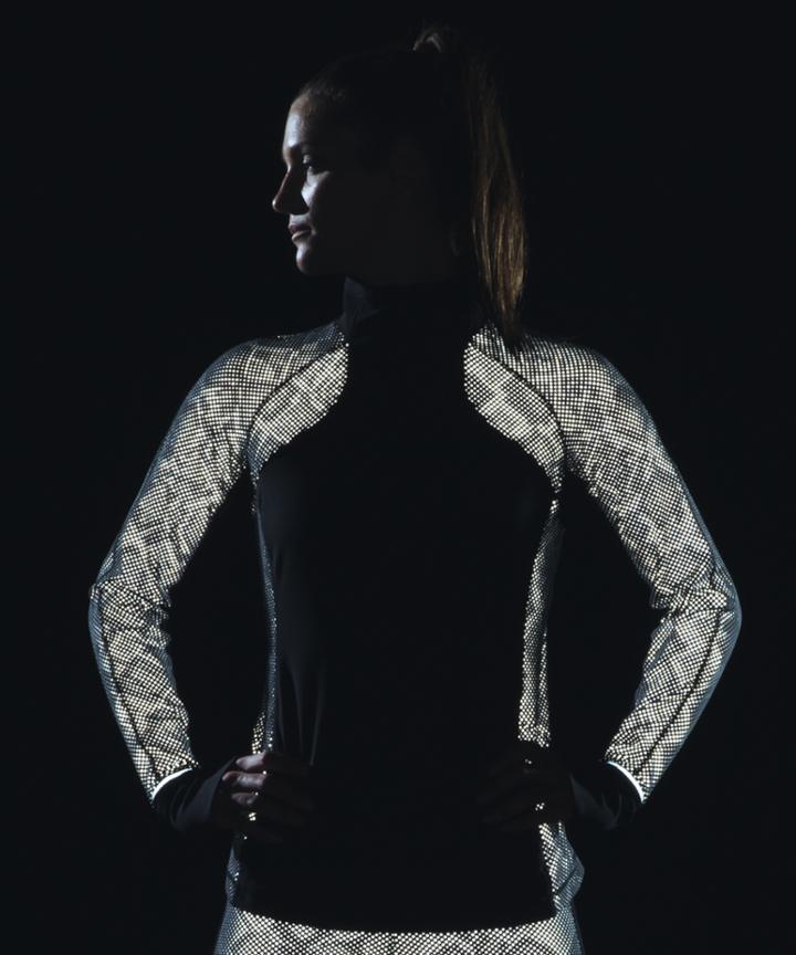 Lululemon Race With Grace 1/2 Zip Ii *lights Out