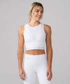 Lululemon Twist & Train Crop Tank