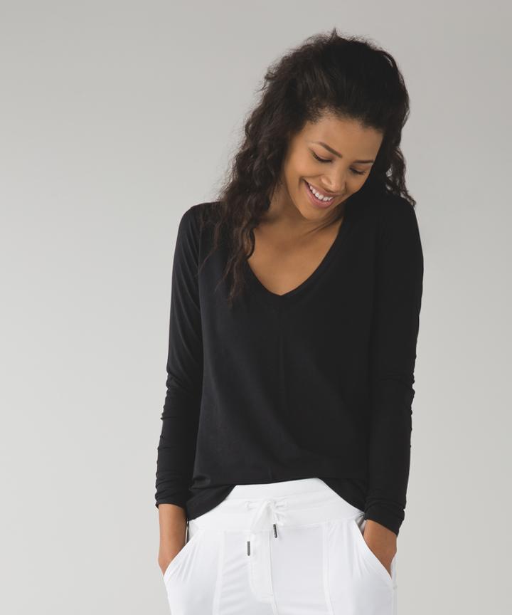 Lululemon Let Be Long Sleeve Tee