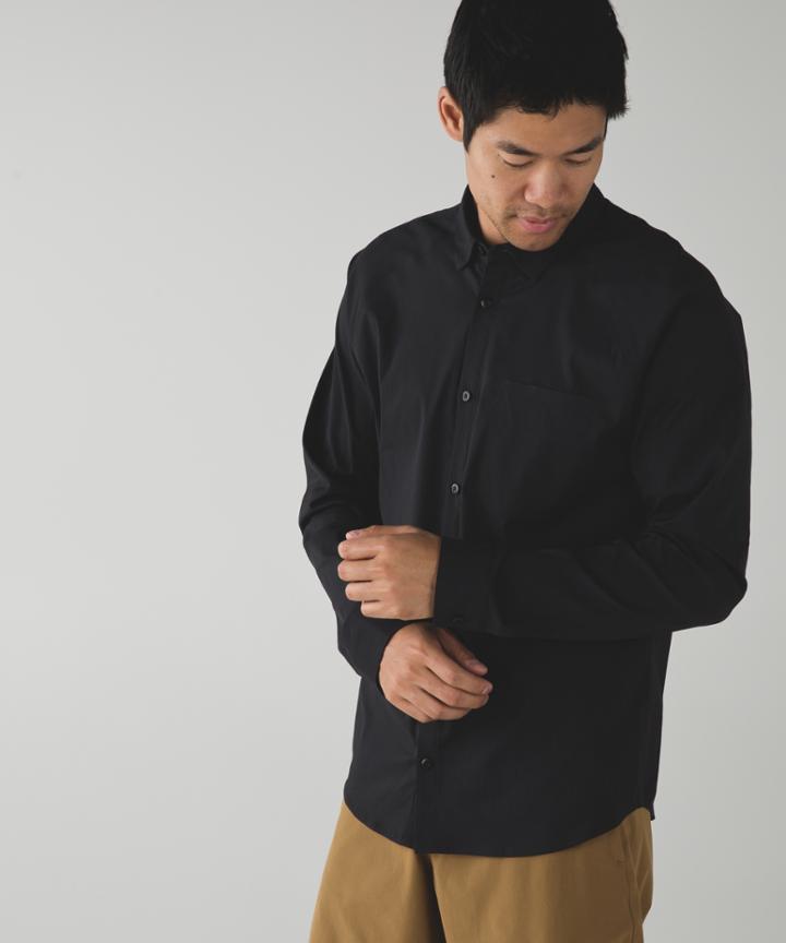 Lululemon Bonded Voyage Long Sleeve Button Down