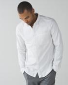 Lululemon Commission Long Sleeve Button Down *qwick Oxford