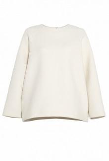 Cadenza Oversize Textured Wool Sweatshirt By Studio Nicholson