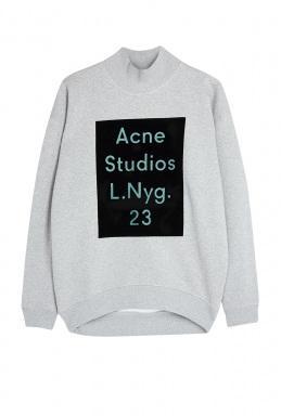Beta Flock Acne Logo Sweater