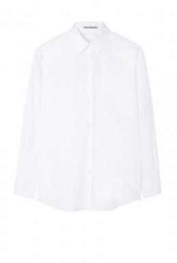 Leia White Poplin Shirt