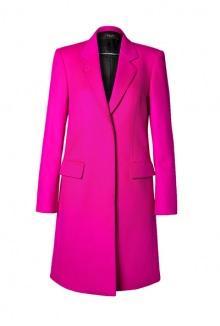 Pink Wool And Cashmere Coat By Paul Smith Black