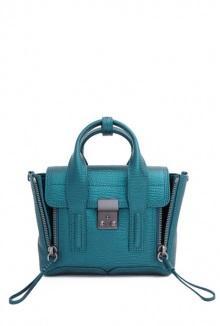 Turquoise Pashli Mini Satchel By 3.1 Philip Lim