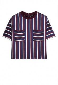 Short Sleeve Silk Top By Joseph