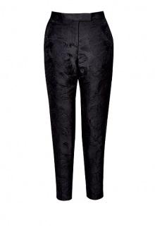 Black Jacquard Trousers By Paul Smith Black