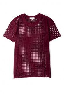 Burgundy Taylor Cut-out T-shirt By Iro