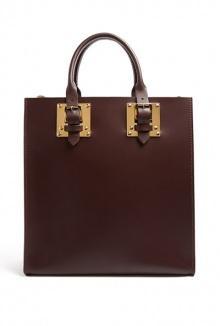 Square Zip Top Buckle Tote Bag By Sophie Hulme